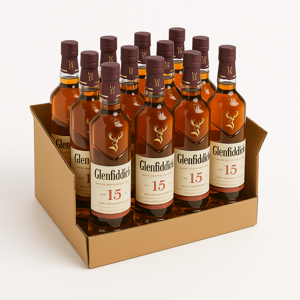 Glenfiddich 15 Years (12 Bottles)