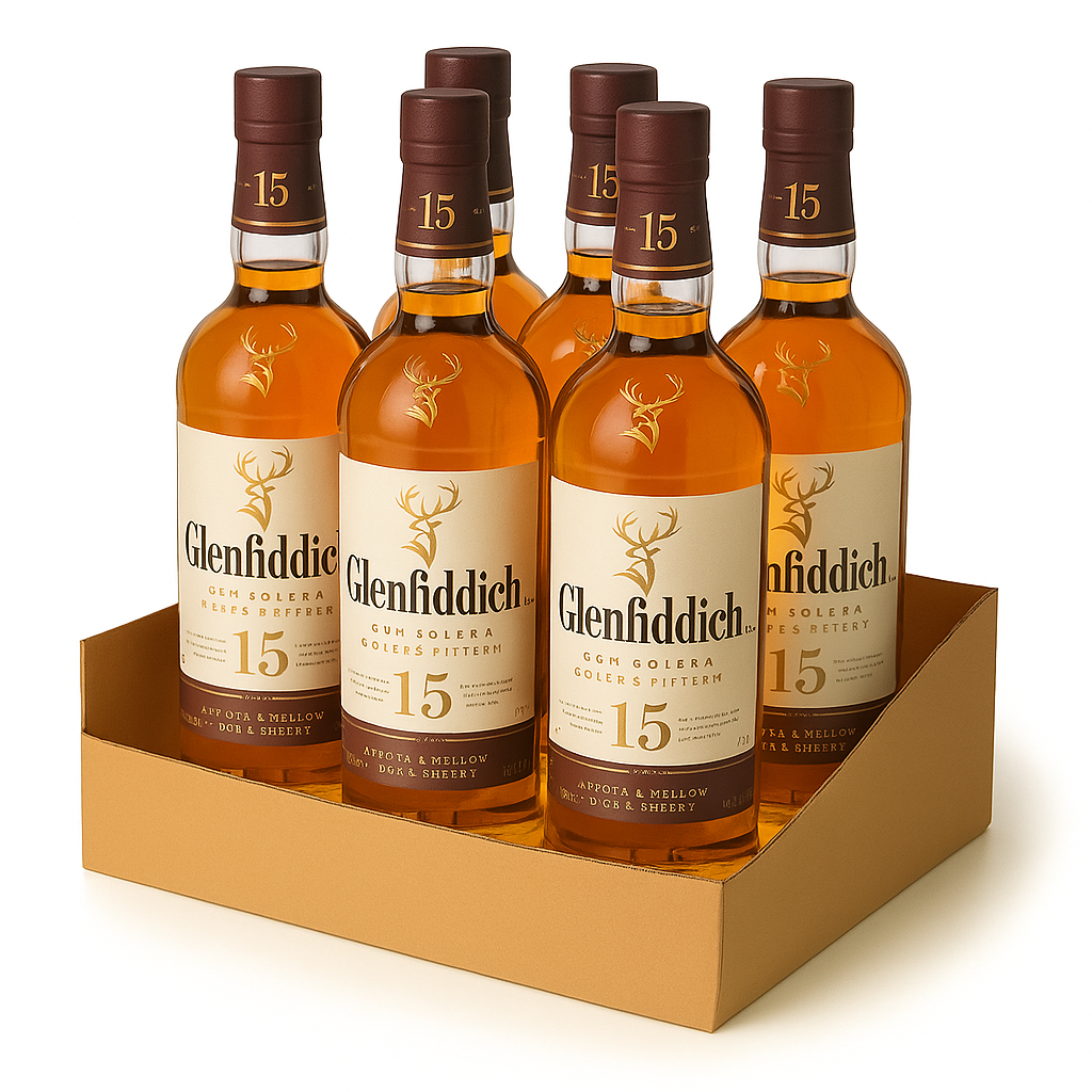 Glenfiddich 15 Years (6 Bottles)